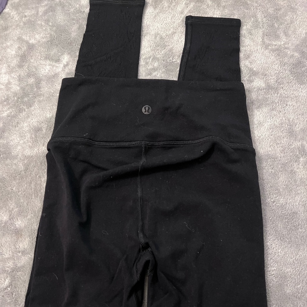 Lululemon laser cut leggings
